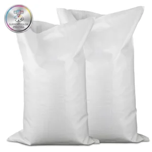 100% PP recycelbare Polypropylen 25 kg 50 kg Polygewebte Tasche Zucker Mais Mehl Dünger Saatgut PP-gewebte Verpackung 50 kg Reisack