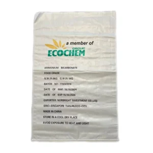 Túi đóng gói dệt chống thấm 25kg cho thực phẩm