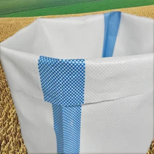 Borse tessute PP pesanti da 50kg 100kg, grado alimentare, sacchi per imballaggio riso e farina personalizzati per agricoltura