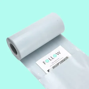 Borse per imballaggio PE riciclabili a rotolo automatico per abbigliamento