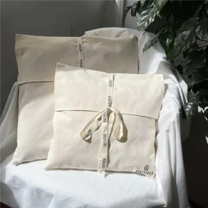 Chuanghua Organische weiße Baumwollumschlagtasche, Kleidung Baumwollgeschenk-Handtasche, Staubbeutel, Kissen Baumwollverpackung