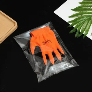 Kleidungsverpackungstasche OPP Lock Verpackung recycelbare Bekleidungsverpackungsbeutel schwarze PE Vakuumbeutel matte T-Shirts Bekleidung