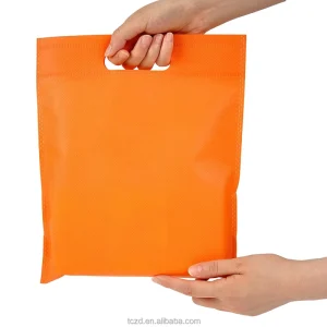 Farbige, einfarbige, flache, laminierten, nicht gewebte Verpackungsbeutel, recycelbare Einzelhandelsbekleidungsbeutel