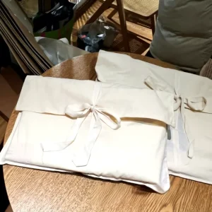 Bolsas de almacenamiento de tela de algodón con cordón a prueba de polvo para ropa, zapatos, sombreros y embalaje de regalos