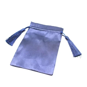 Benutzerdefinierte umweltfreundliche Satin-Zugtasche für Haarverlängerungen, Quasten-Geschenk-Satin-Verpackung, Textilkategorie