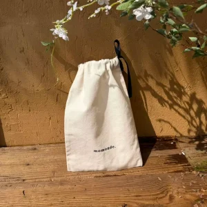 Individuelle Logo-Zugband-Veloursstaub-Geschenk-Kosmetikverpackungstasche, tragbare Baumwoll-Zugbandtasche