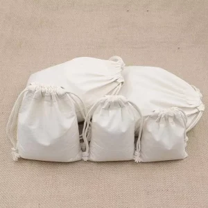 Benutzerdefinierte Logo umweltfreundlicher Staubbeutel, luxuriöser Baumwollstaubbeutel für Geschenke, Handtaschen groß