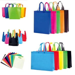 Sacs non tissés avec logo personnalisé, sacs de shopping écologiques, sacs en tissu non tissé pour promotion