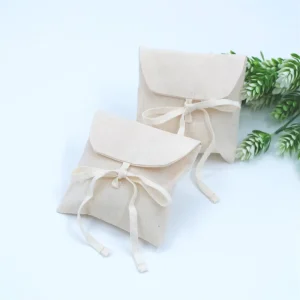 Individuell bedruckte weiße, schlichte Twill-Baumwoll-Tasche, Handtaschenverpackung, Geldbeutel, Staub Baumwollumschlag