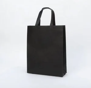 맞춤형 로고 재사용 가능한 비닐 재활용 포장 가방 패치 핸들 슈퍼마켓용 또는 개인용