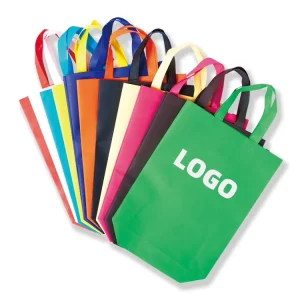 Individuelle Vliesbeutel, Geschenktüten, wiederverwendbare Einkaufstaschen mit individueller Verpackung für umweltfreundliche Geschenke