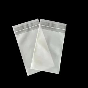 Aangepaste Verpakking Aangepaste Bedrukte PBAT Biologisch Afbreekbare Composteerbare Kledingzakken Zelfklevende Tassen
