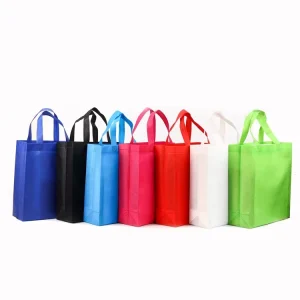 Maßgeschneiderte Drucklogo Eco wiederverwendbare PP laminierten Supermarkt Einkaufs- und Geschenkverpackungstasche