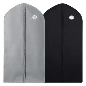 Aangepaste Bedrukte Logo Jurk Kostuum Vouwbare Kleding Verpakkingstas Voor Jurkhoes Kleding Kostuum Tas Herbruikbare Kleding Tas Verpakking