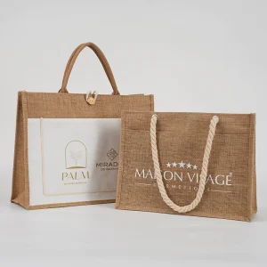 Túi Vải Bố Vintage Chống Nước In Logo Tùy Chỉnh Túi Mua Sắm Quà Tặng Có Họa Tiết Hoạt Hình
