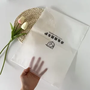 Bolsas de embalaje personalizadas impresas, bolsa mate para embalaje de ropa, bolsas de polietileno con impresión de logotipo