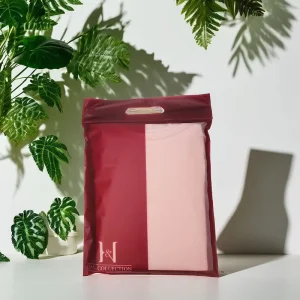 Bolsas de paquete con cierre de cremallera de plástico personalizadas con logo para ropa, prendas, embalaje de camisetas con asa