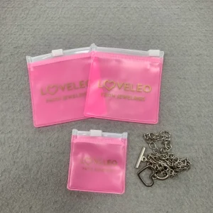 Maßgeschneiderte Größen Wiederverschließbare Mini Süße Handyhülle Kleidung Schmuck Polyplastik Matt Frosted Ring Reißverschlussverpackungstasche für Socken