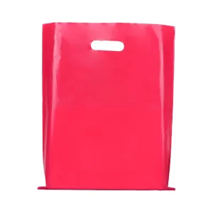 Benutzerdefinierte Dankeschön-Tüten für kleine Einzelhändler, rosa schwarze Plastiktüten für Geschenke, Schmuck, Kleidung