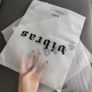 맞춤형 인쇄 재밀봉 PVC PE CPE 지퍼백 클린 지퍼 잠금 플라스틱 신발 의류 포장 가방