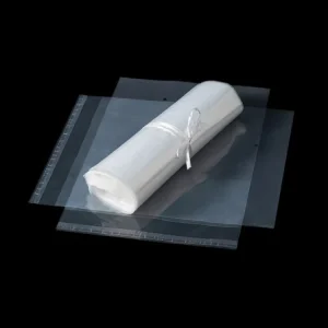 Bolsas de ropa transparentes de LDPE biodegradables personalizadas, autoadhesivas y reutilizables para envío