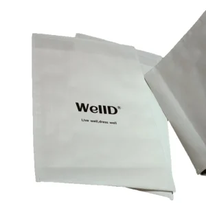 Benutzerdefinierte Bekleidungsverpackungsbeutel, gewebte Beutel, Umschlagbeutel, flache Kunststoffbeutel, Expressverpackungsbeutel, Kleiderbeutel mit Reißverschlüssen