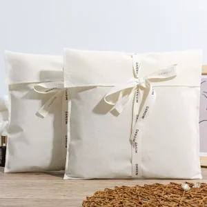 Bolsa de Algodón Personalizada con Logo, Reutilizable, Envoltorio de Tela, Impermeable al Polvo, Bolsa de Mano y Regalo para Joyería, Bolsas de Algodón Sostenibles