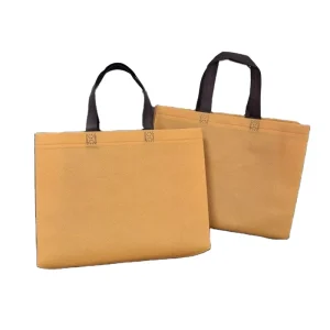 Individuelle Druck-Non-Woven-Stoffbeutelverpackung, umweltfreundlich, recycelbar für logoformte Einkaufstaschen