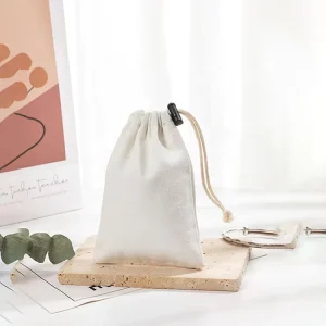 Kordelzug Baumwollbeutel Baumwollverpackung für Frauen