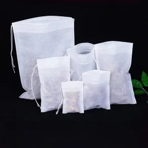 Umweltfreundliche, lebensmittelechte, nicht gewebte Teefilterbeutel mit individuellem Logo für Kräutertee und Bio-Infusion