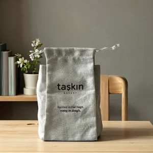 Umweltfreundliche Jute Hanf Kordelzug kleine Schmucktasche aus Leinen für Geschenkverpackung