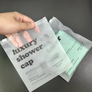 Túi EVA thân thiện với môi trường tái chế cho bao bì quần áo, túi đựng đồ vệ sinh du lịch có khóa kéo