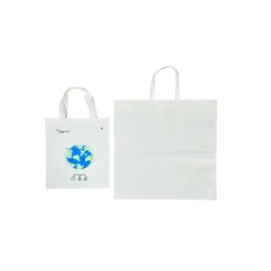 Umweltfreundliche Ripstop-Schrim-reinforced Papiertextiltasche, schwer, wiederverwendbar, nachhaltige Einkaufstasche
