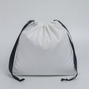 Eco friendly Custom Blank Cotton Bag for Handbags Luxury Packaging
