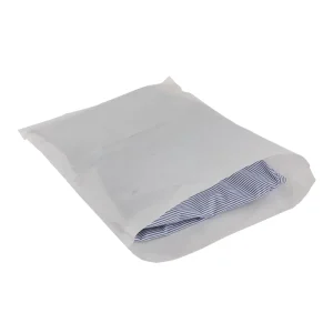 Umweltfreundliche Verpackung für Kleidung, kompostierbare Bekleidungsverpackung, recycelte Verpackung, Glasine-Papiertüte, Zuckerverpackung