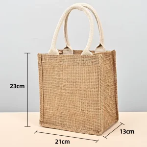 Túi Quà Mua Sắm Đám Cưới Tùy Chỉnh In, Túi Jute