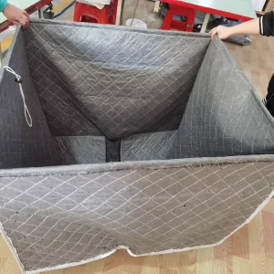 Bolsas de algodón acolchadas ecológicas directamente de fábrica para el transporte de sofás y muebles, reciclables