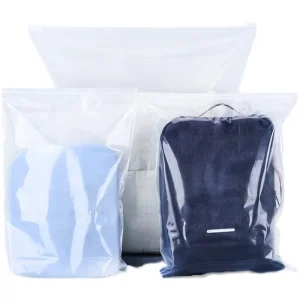 衣類用ジッパーロックパッケージプラスチックバッグ カスタムプラスチックポーチ ポリバッグ カスタム印刷ロゴ入り