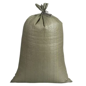 Túi xi măng PP dệt tái chế màu xanh xám chống ẩm, chịu nhiệt 25kg 50kg 100kg sử dụng công nghiệp