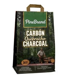 Borsa laminata in polipropilene BOPP di alta qualità, 5 lb, 50 lb, grande volume, sacchetto di carbone per barbecue in legno di quercia, uso domestico