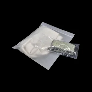 高品質フロストセルフシーリングプラスチックタオル包装バッグ Tシャツ パンツ 下着 衣類包装バッグ