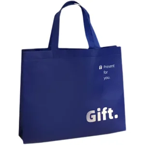 Sac à main en non-tissé, simple et élégant, biodégradable, imperméable, durable, personnalisable, pour magasin