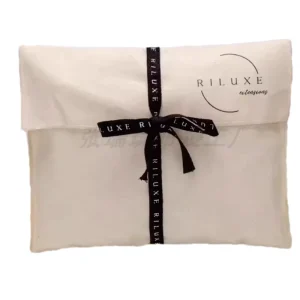 Hochwertige Luxus umweltfreundliche modische beige kleine Geschenktasche für Handtasche, Geldbörse, Kleidung Baumwollstoffverpackung