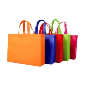 Heißverkaufte, wiederverwendbare Einkaufstasche, Supermarkt, individuelles Logo, laminierte, nicht gewebte Tasche mit Reißverschluss