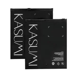 Lichtdichte, langlebige schwarze Kleidungstaschen, matte Oberfläche, recycelbare Reißverschlusstasche, Bekleidungsverpackung, benutzerdefiniertes Logo, Export von Schuhen