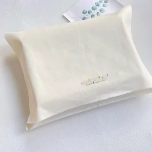 Bolsa de sobre de algodón orgánico de lujo, reutilizable y lavable, para embalaje premium de accesorios de moda, billeteras, ropa y manualidades