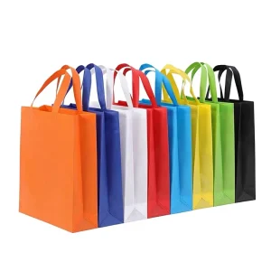 Fabrikant Eco Recyclebare Universele Kleding Reclame Onder Nonwoven Tassen Gehoekte Tote Screen Bedrukt