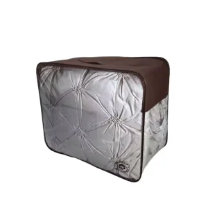 Hersteller Bedrucktes Logo Bettdeckenbezug Aufbewahrung Reißverschlussbeutel Wasserdicht PVC Decke Heimtextilverpackung mit Stahlseil für den Heimgebrauch