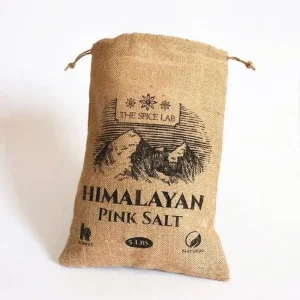 Túi jute dây rút bao bì quà tặng trang sức thân thiện với môi trường