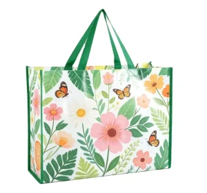 Saco de Compras Reutilizável Ecológico com Alça de Comprimento de Mão, Impressão em Serigrafia de Logotipo Personalizado